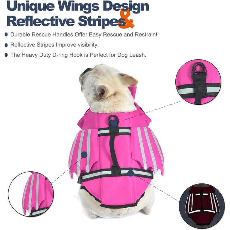 🌊 AquaPaws™ Reflective Dog Life Jacket - Swim Safe & Stylish! 🐾