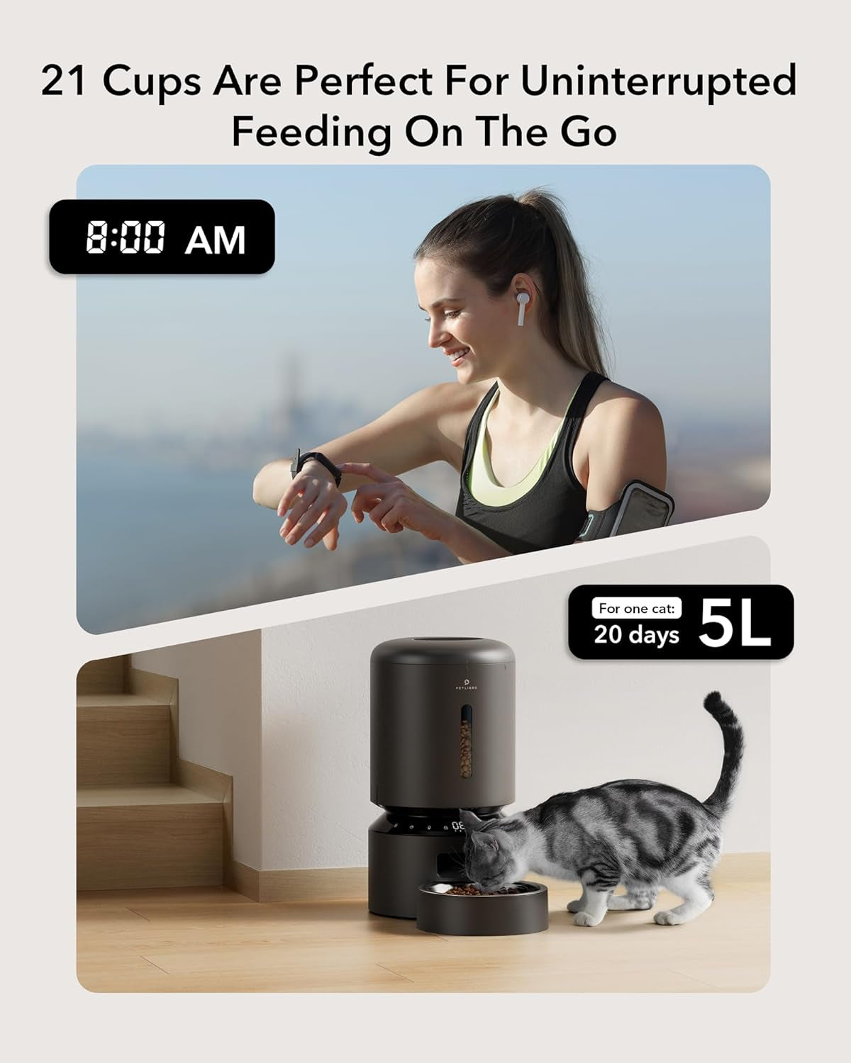 🔥 PETLIBRO Air™ - Smart Automatic Pet Feeder with HD Monitoring 🔥