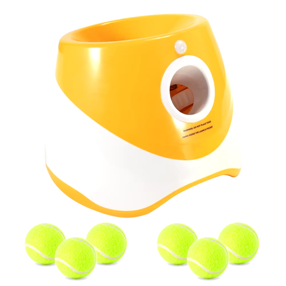 🎾 Rechargeable Mini Tennis Launcher for Dogs 🎾