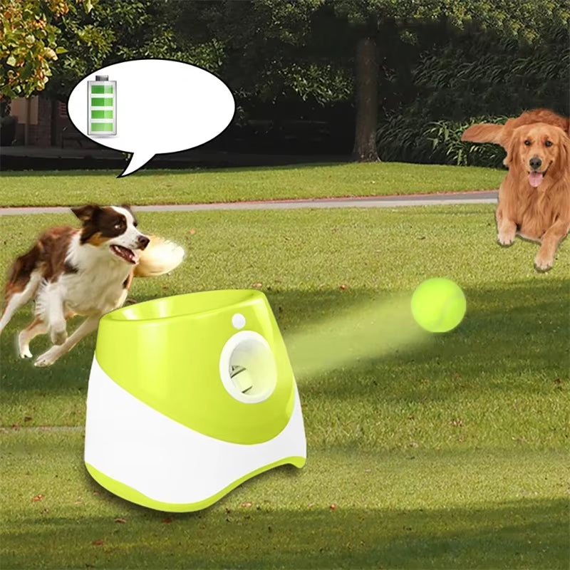 🎾 Rechargeable Mini Tennis Launcher for Dogs 🎾