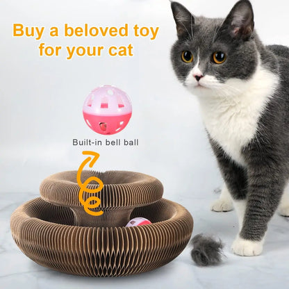 🔥 PurrPlay™ 3-in-1 Cat Scratcher Ball 🔥