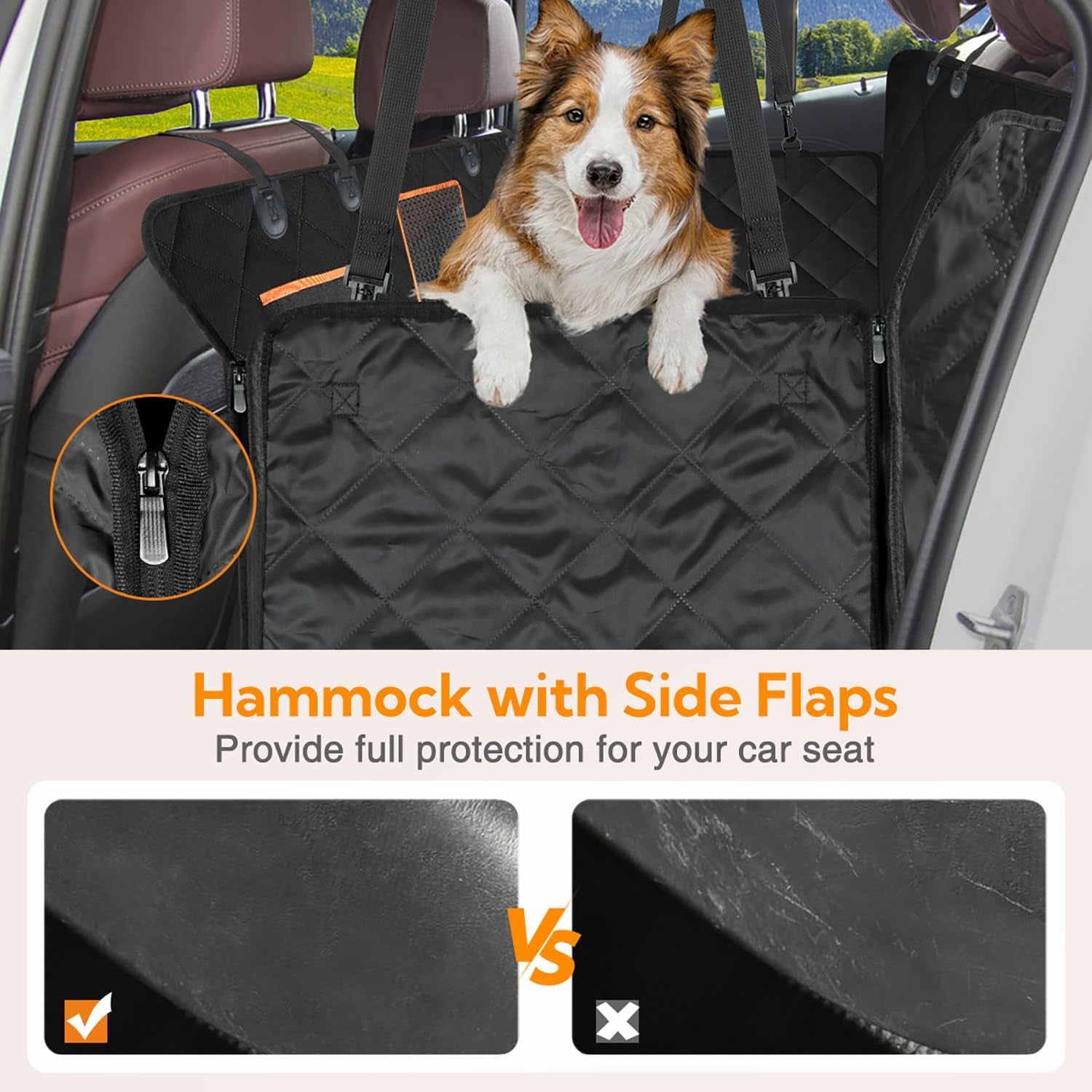 🔥 Kytely PawProof™ - Premium Dog Car Seat Cover 🔥