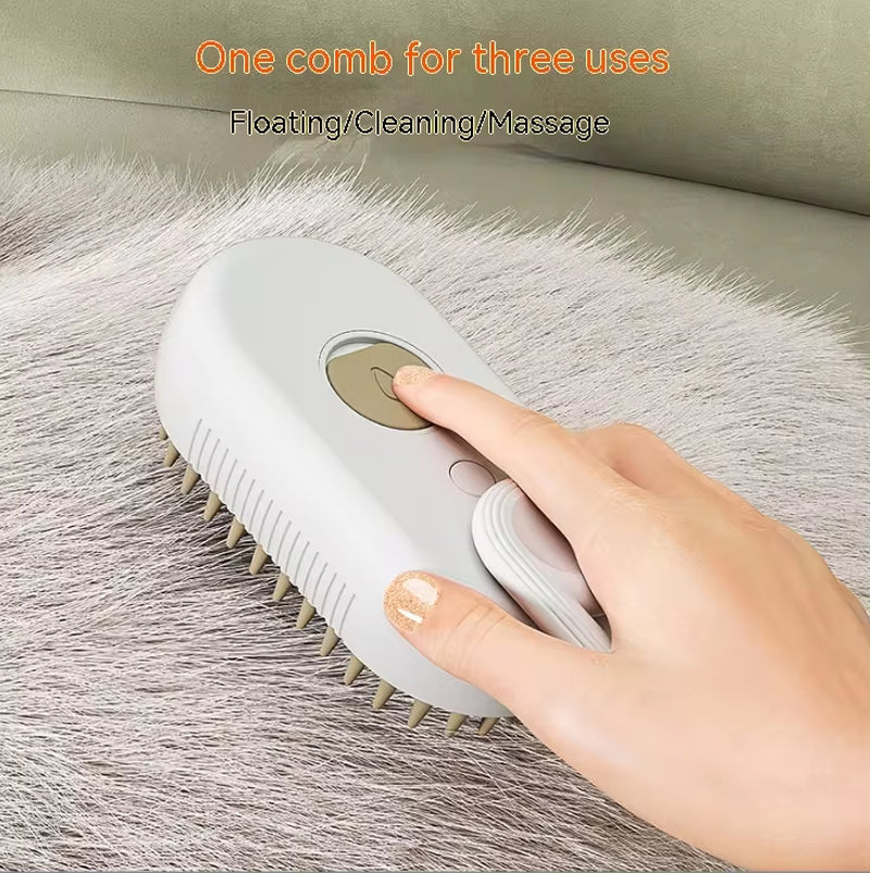 🚿 4-in-1 Pet Spray Comb for Cats & Dogs! 🐾