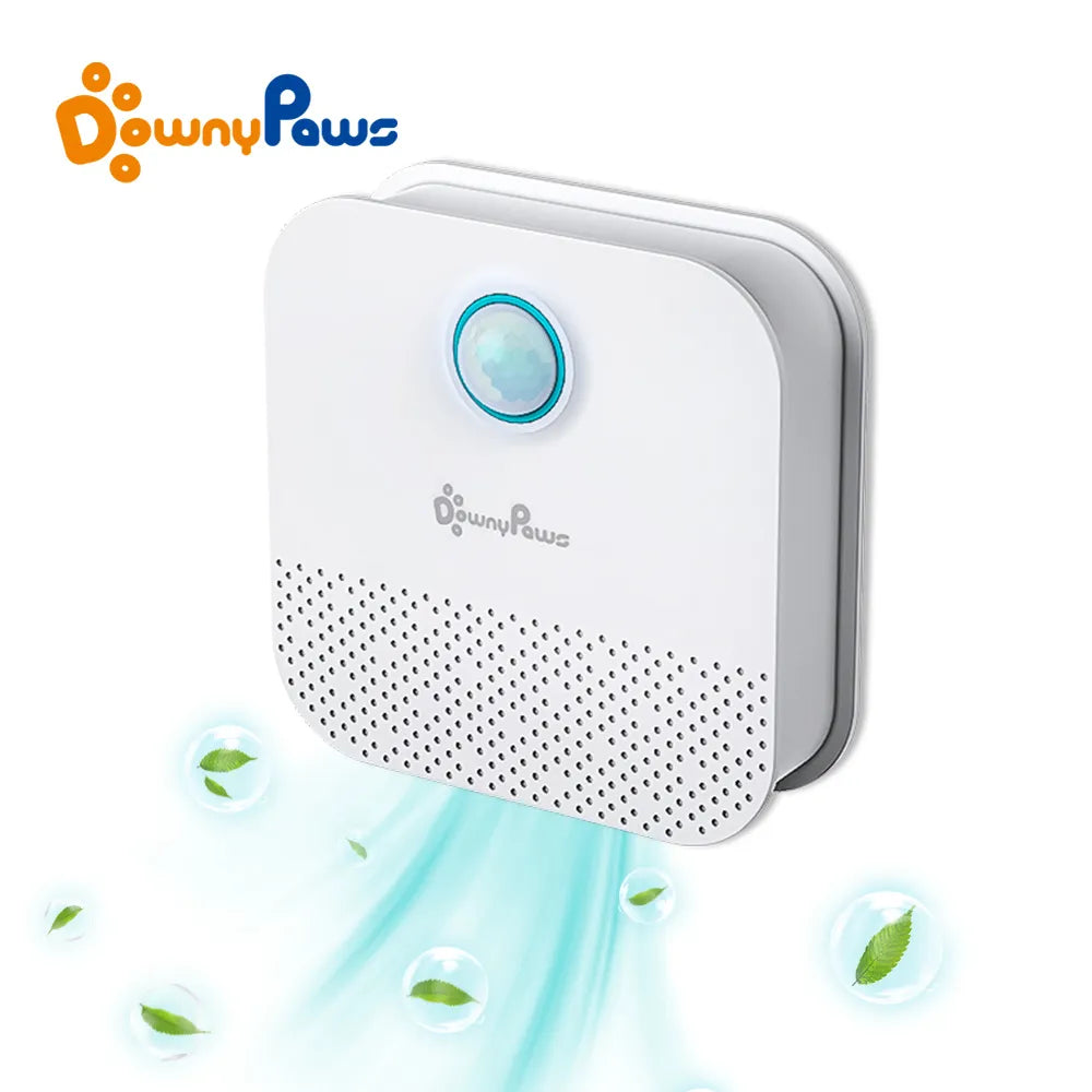 🌬️ DownyPaws™ 4000mAh Smart Cat Odor Purifier 🌿