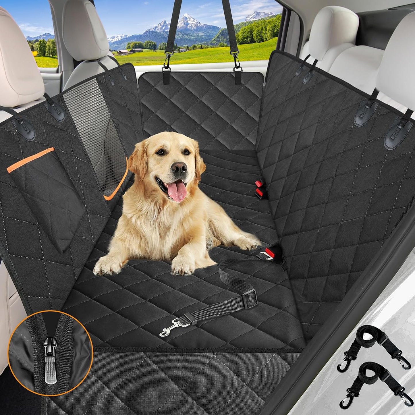 🔥 Kytely PawProof™ - Premium Dog Car Seat Cover 🔥