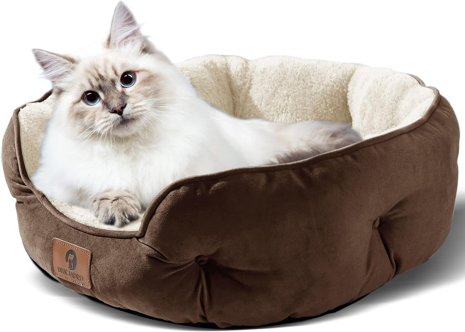 🔥 Asvin CozyNest™ - Sherpa Fleece Pet Bed 🔥